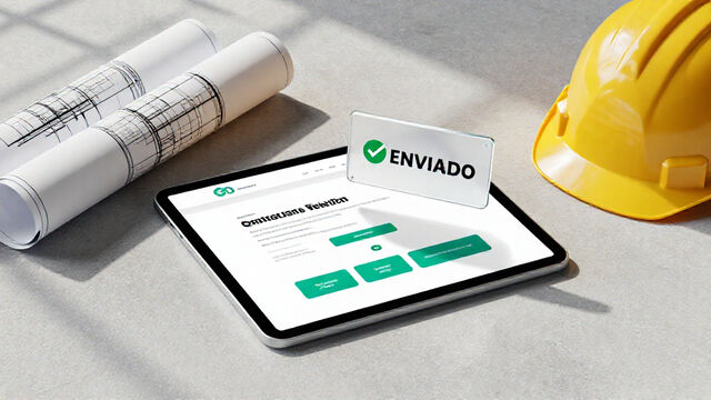 Plataforma web para Acosta Reformas optimizada para la captación de leads y filtrado de talento mediante subida segura de archivos.